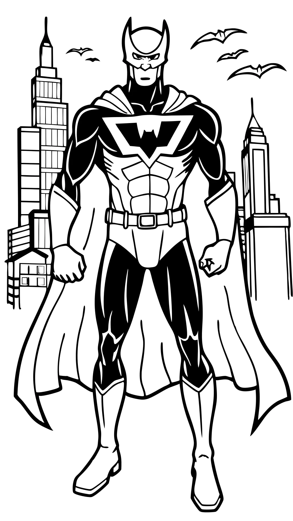 coloriages de super-héros imprimables